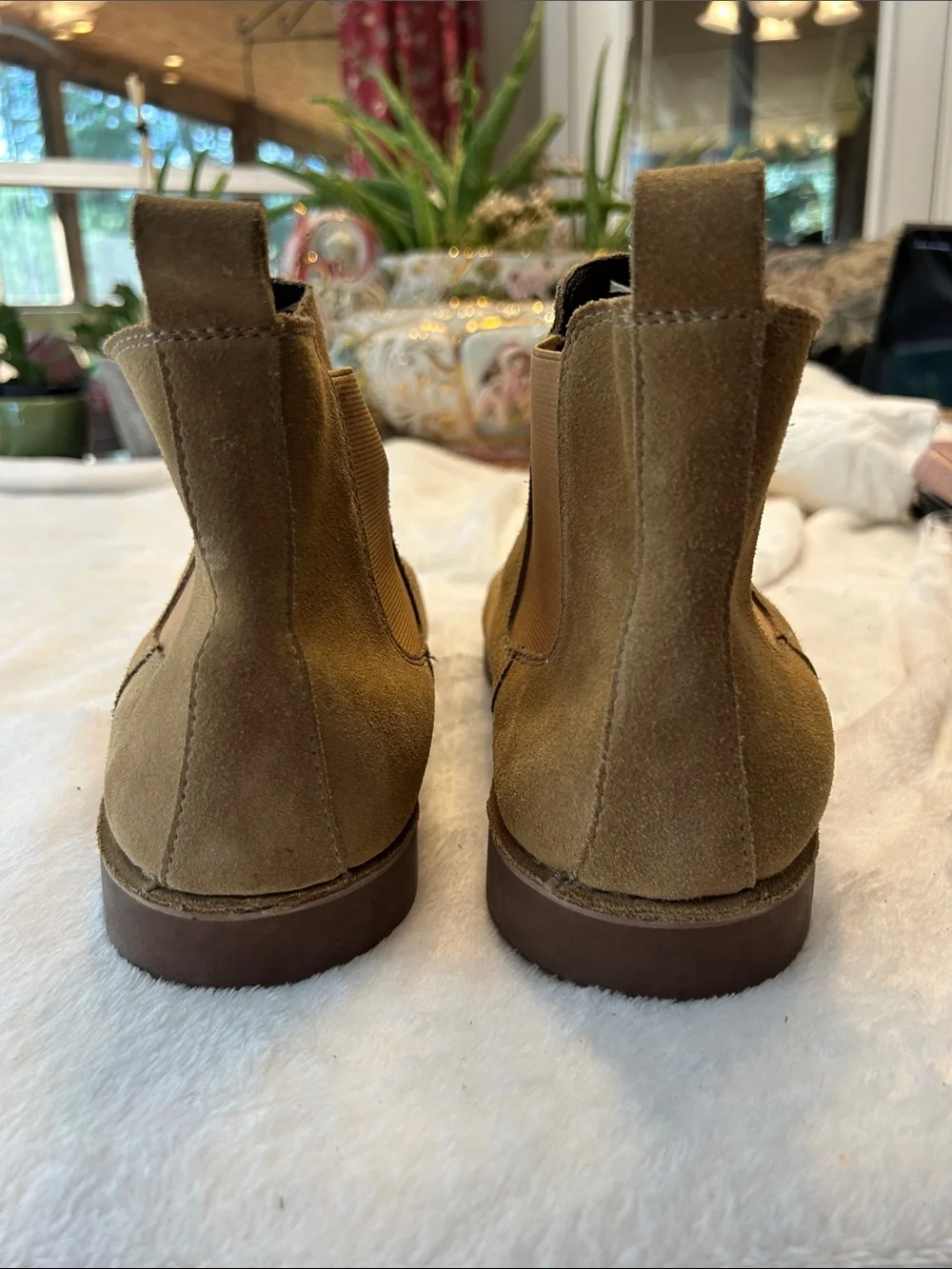 bp Men's Chukka Boots in Tan Suede
